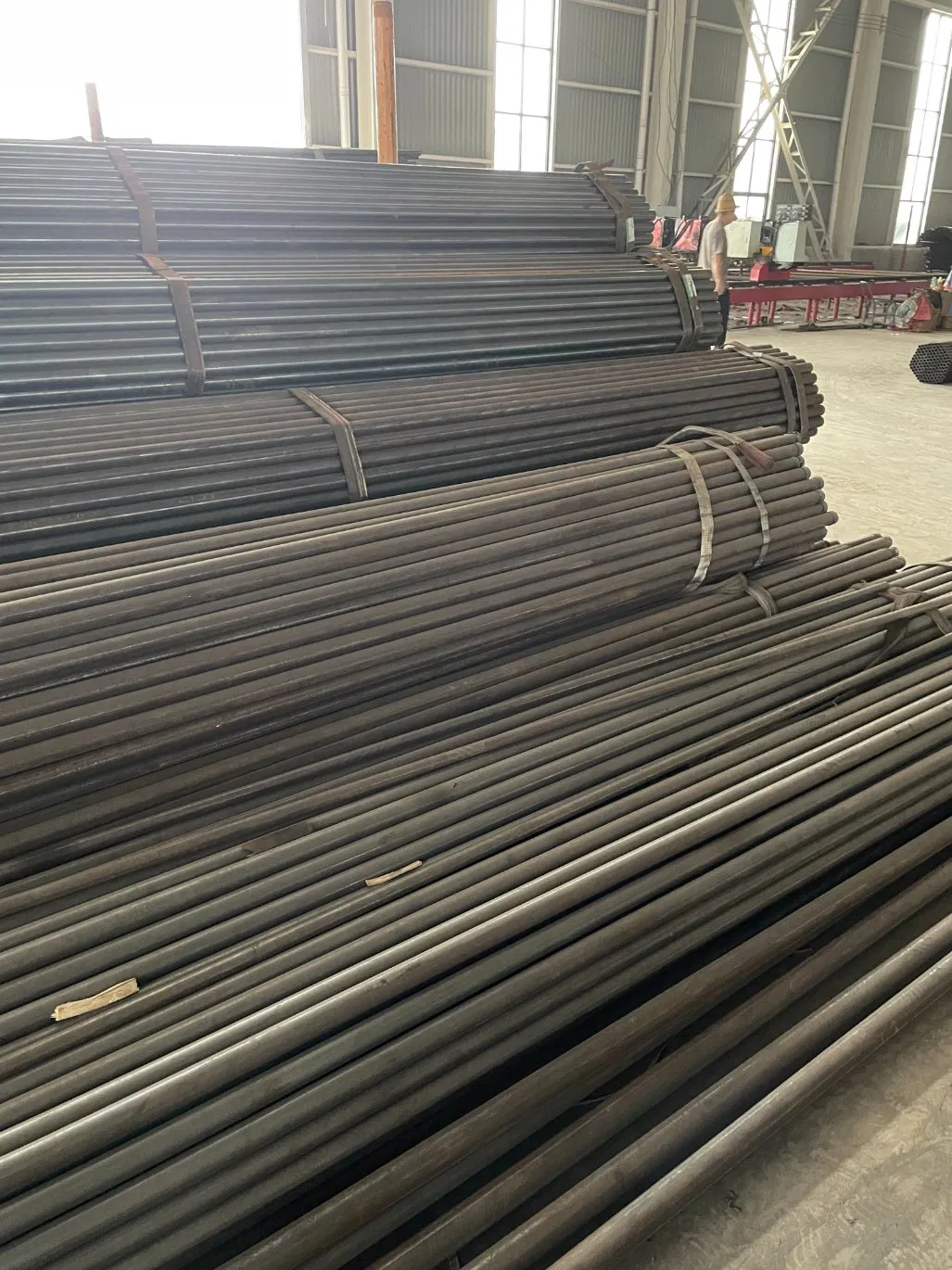 Carbon Steel Q195 Q235B Pipe Straight Seam Welded Pipes