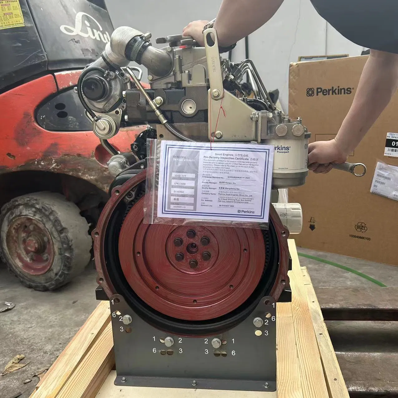 for Perkins Diesel Engine 404D-22t