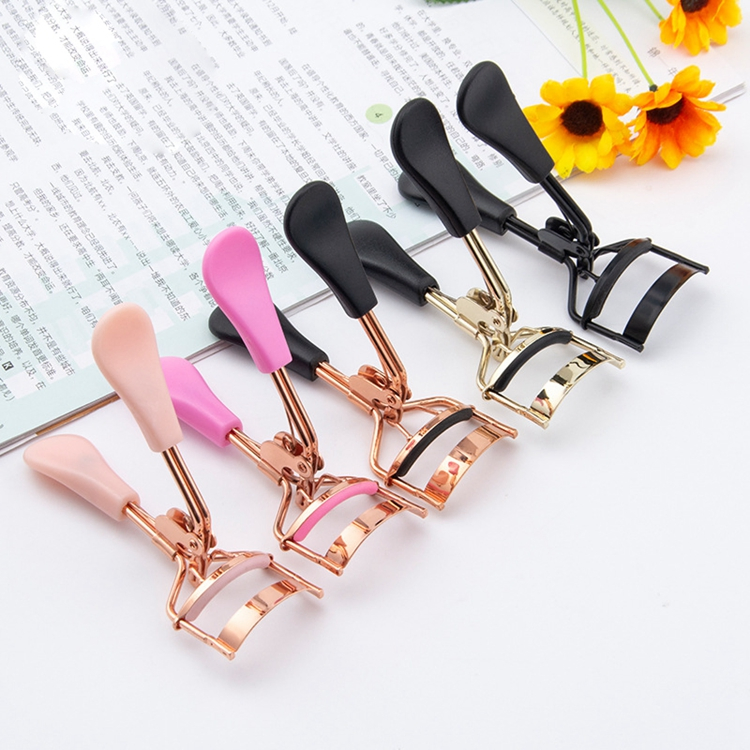 Private Label Mini Black Rose Gold Eyelash Curler Wholesale