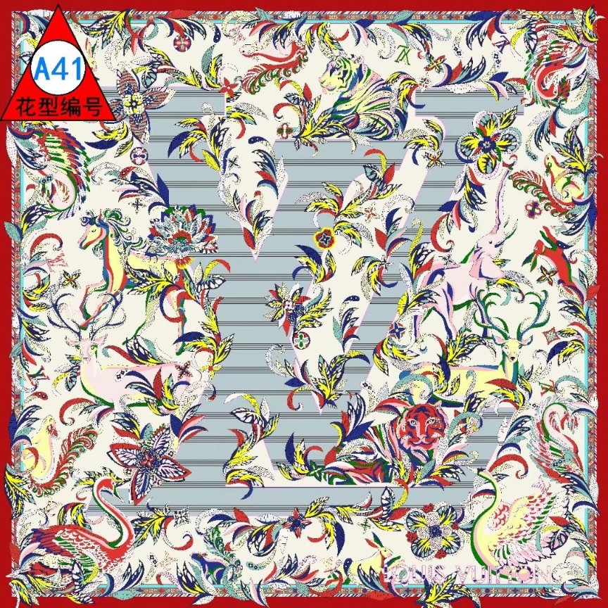 Silk Scarves for Fashion Decoration