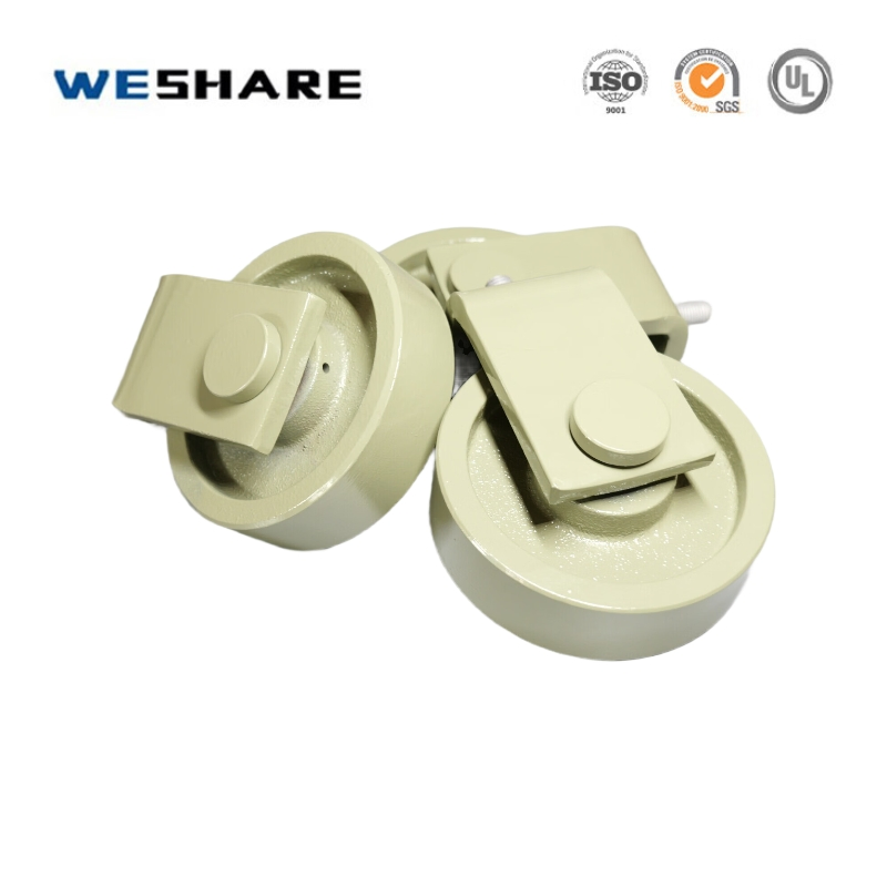 High Performance Caster Steel Wheel for Transformer with Low Noise