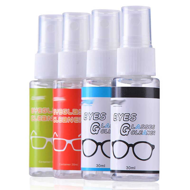 30ml Lens Spray Mobile Phone Computer Screen Glasses Cleaner Set Lens Cleaning Accessories