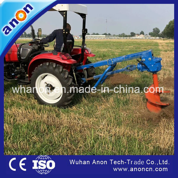 Anon Farm Tractor Parts Earth Auger Mounted 3 Point Mounted Hole Digger