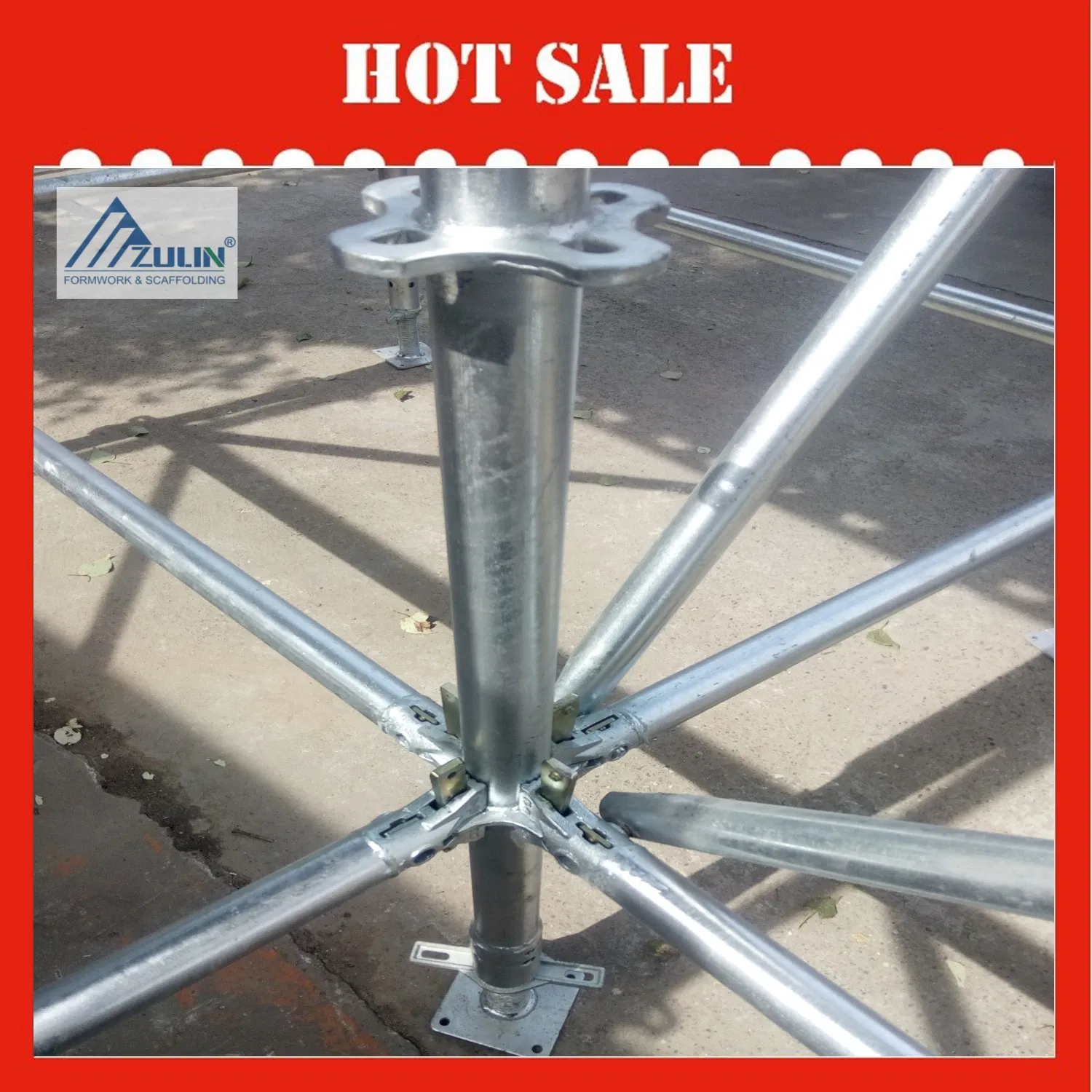 Zulin Falsework Kwikstage Layher Ringlock System Scaffolding for Steel Construction Building Material