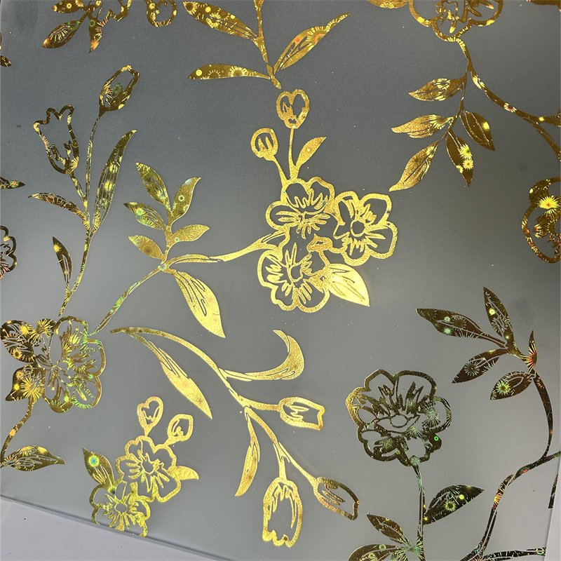 Hot Selling Golden Acid Etched Float Glass for India Market Building/Door/Window