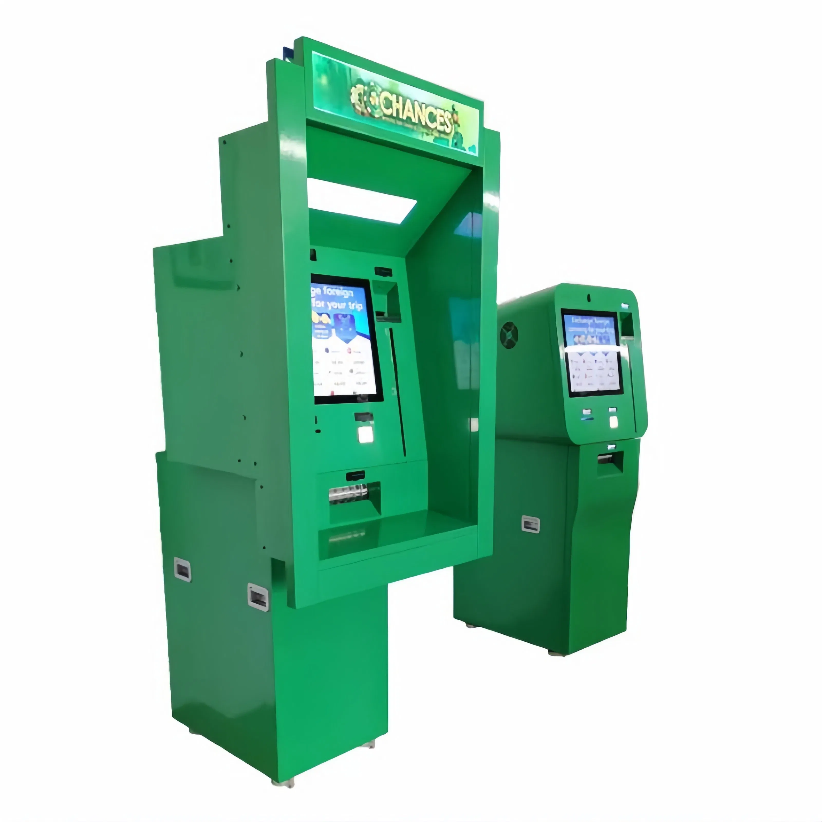 Currency Exchange Kiosk ATM Machine Coin Bill Acceptor Cryptocurrency Exchange Machine