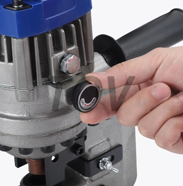 Mhp-20u Portable Electric Hydraulic Punching Tools U Channel Steel Puncher with Reliable Motor 110V/220V Voltage