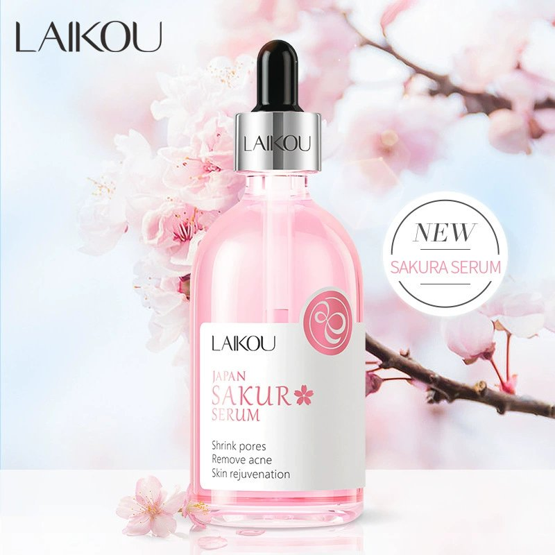OEM Pink Peptide Collagen Ampoule Essence Niacinamide Skincare Serum