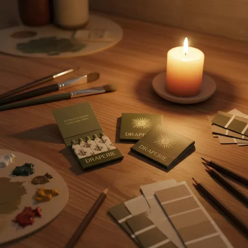 Matches Custom Paperbooks for Cigar Matchbook as Promotion Gifts Household Paper Box Match Personalized Colored Drawing Matchbox