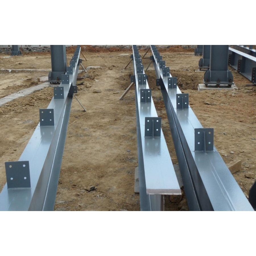 SB019 Customized Steel structure building structural steel column prefabricated building H beam