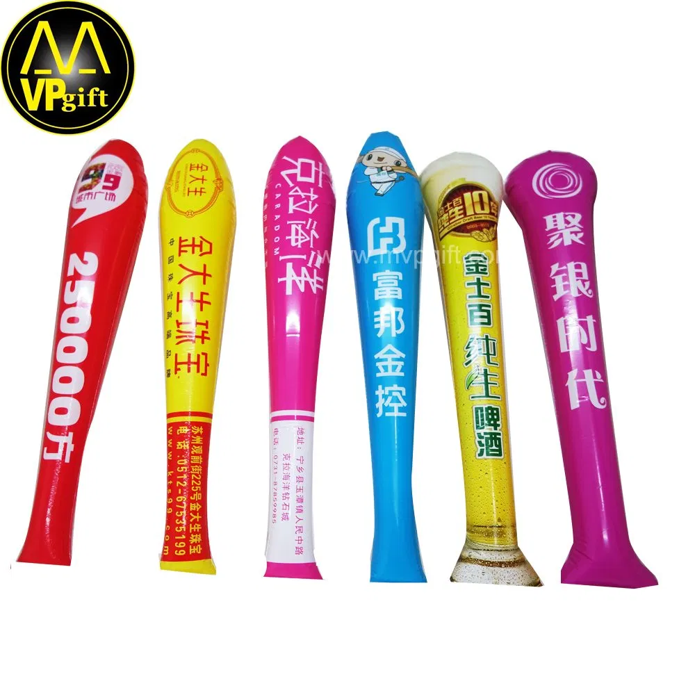 China Customer Logo Printing Promotion Gift Bam Bam Cheering Stick for Sports Events