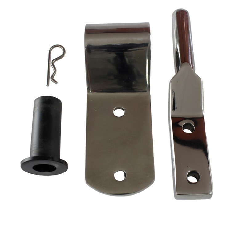 106mm Long X 40mm Wide Stainless Steel 2 Hole Strap Hinge for Sale