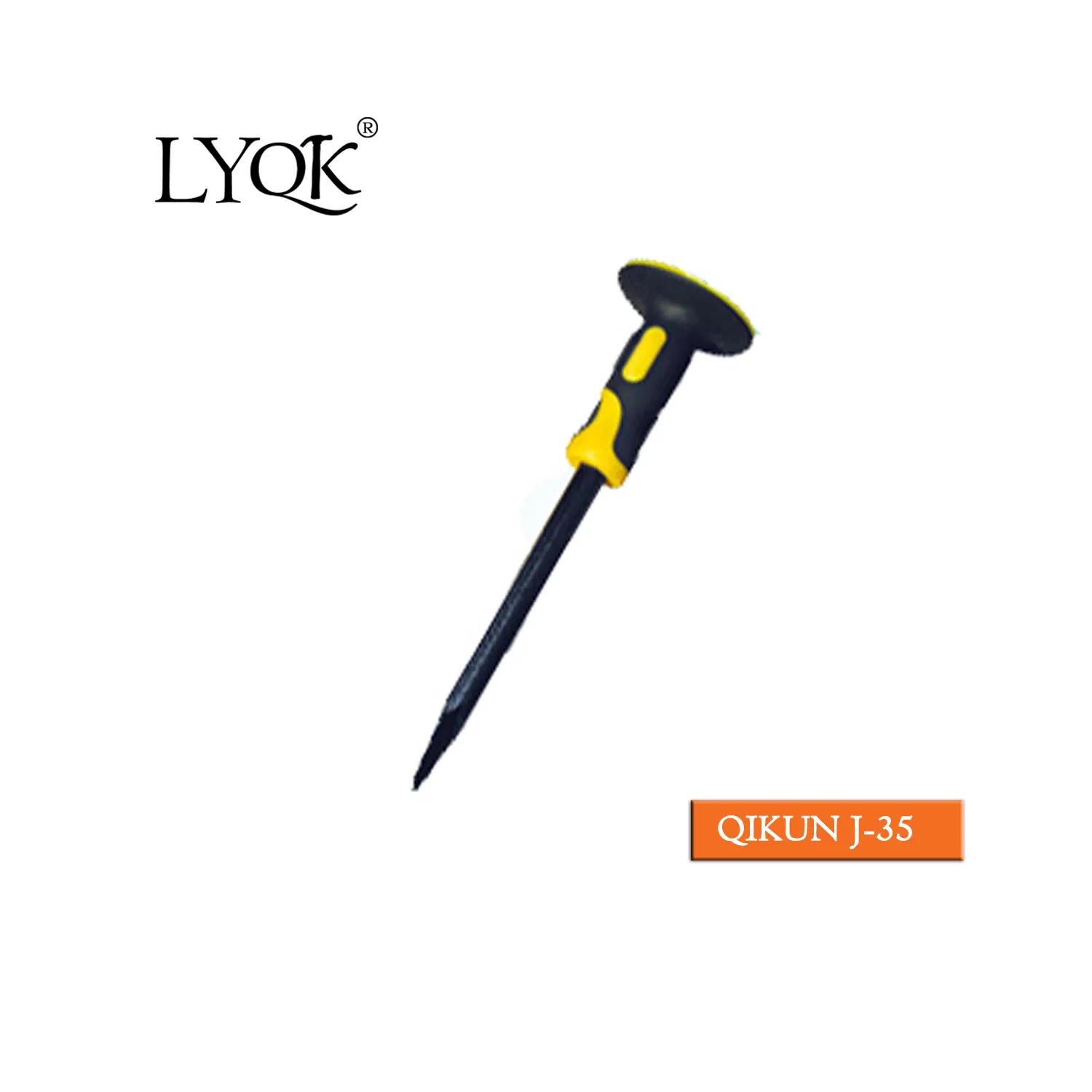 Долото холодное плоское J-32 с пластиковой рукояткой