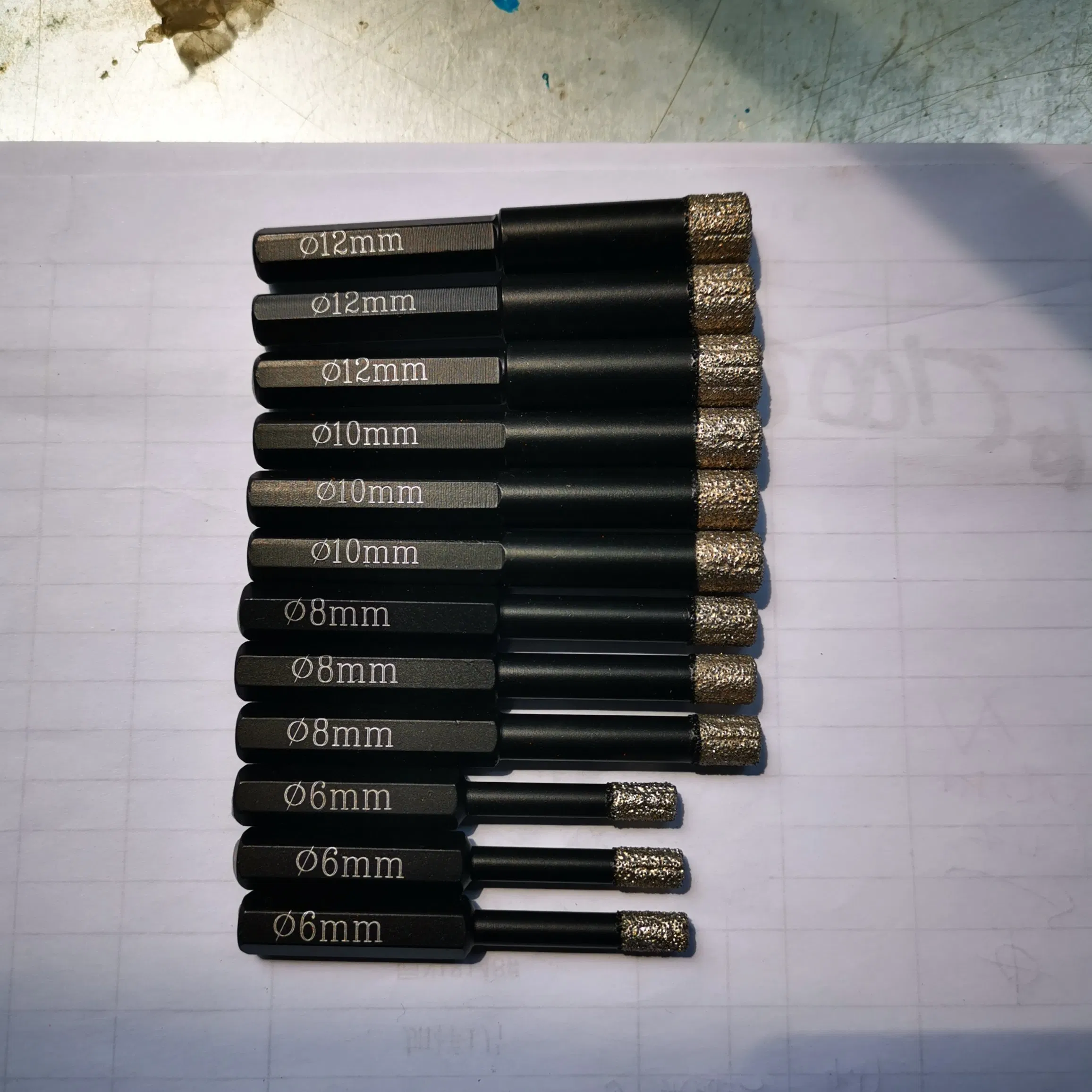 Vacuum Diamond Hole Saw Drill Bit for Porcelain Tiles