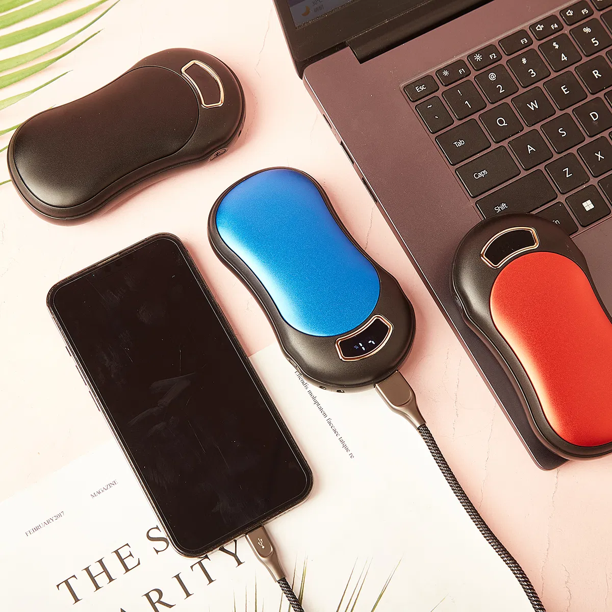 USB Power Bank Winter Handwarmer Rechargeable Hand Warmer