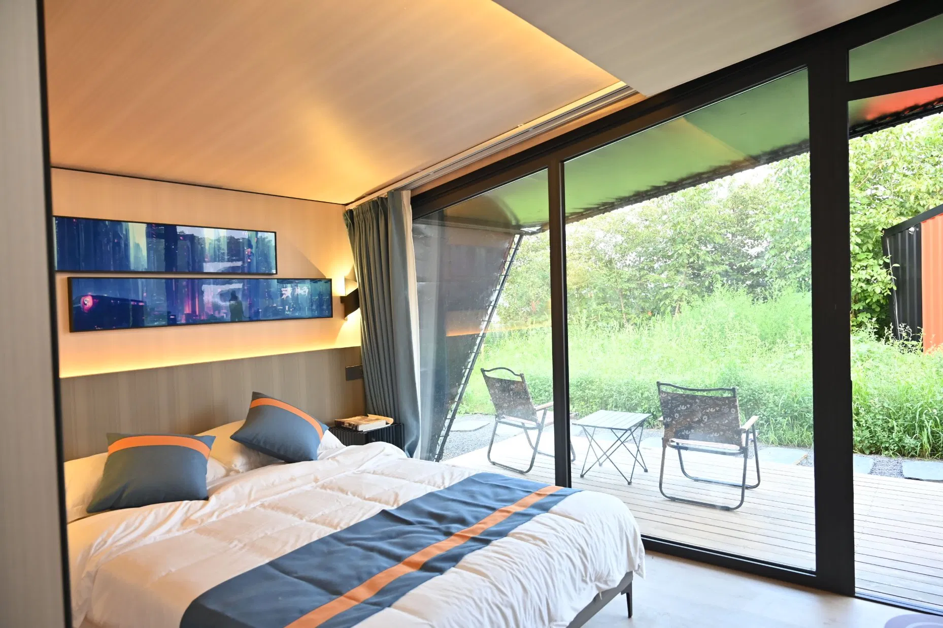 Prefabricated Wellness Cabin Portable Space Capsule Tiny House