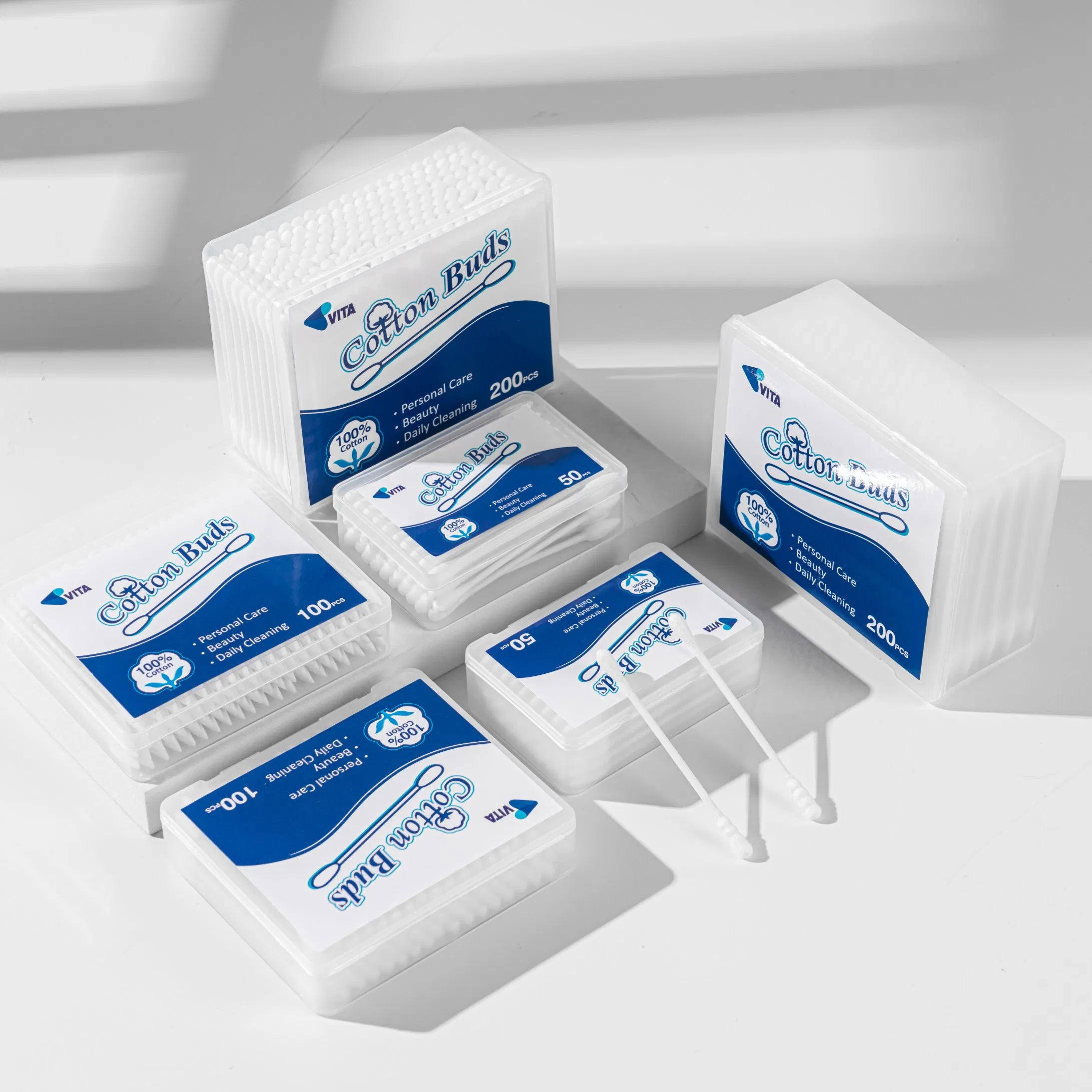 Premium 200 Cotton Buds for Makeup and Beauty Care