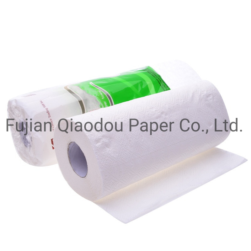 Large Roll Single-Grain Packing Absorbent Oil and Water Kitchen Towel Paper