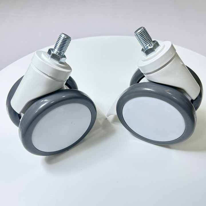 High Quality 5-Speed Rotating Anti-Lock Braking System Wheels Fully Plastic Frame Hospital Bed Caster Equipped Comfort Safety