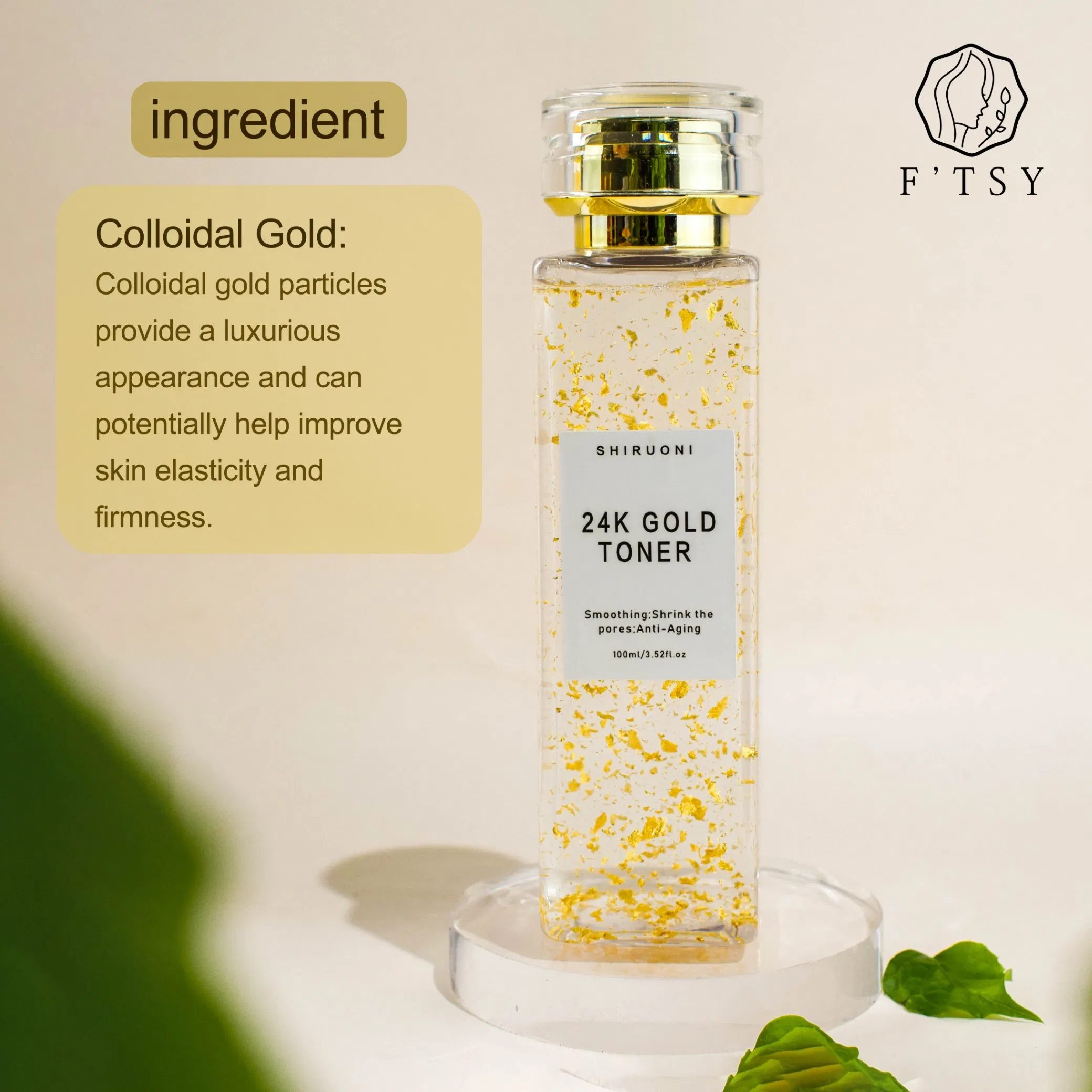 Korean Cosmetic 24K Gold Skin Toner 100ml