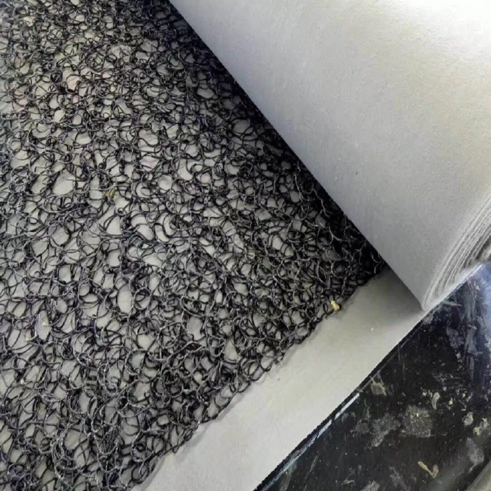 Slope Protection System with Geotextile Mat