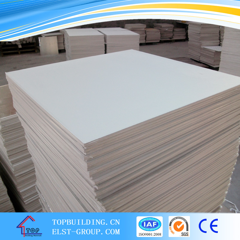PVC Laminated Gypsum Ceiling Tile 600*600*9.5mm