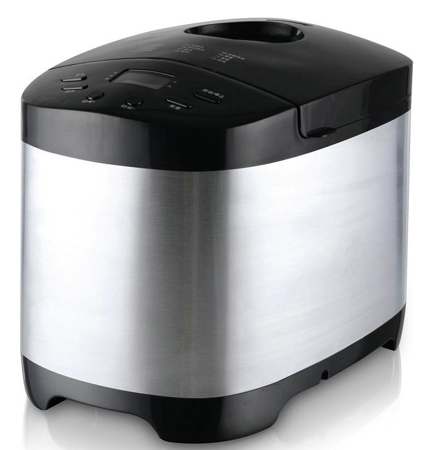 Automatic Mini Bread Maker with Yeast Dispenser and Nut Container
