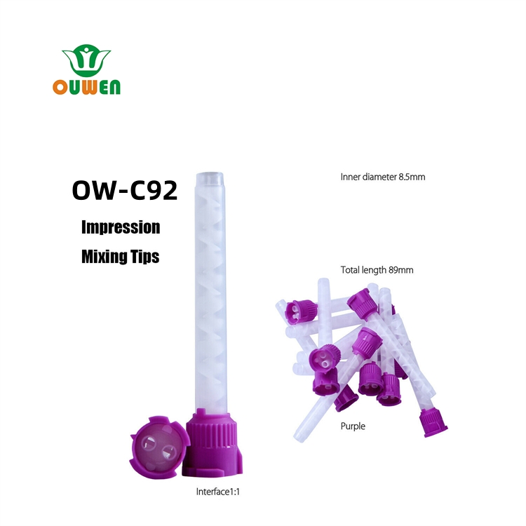 Hot Sale Material Mixing Tube 50PCS Uniform High Quality Mixing Dental Conveyor