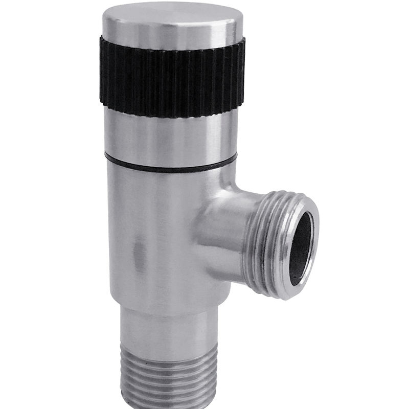 Push-Fit Connection No Soldering Switch Angle Stop Valve