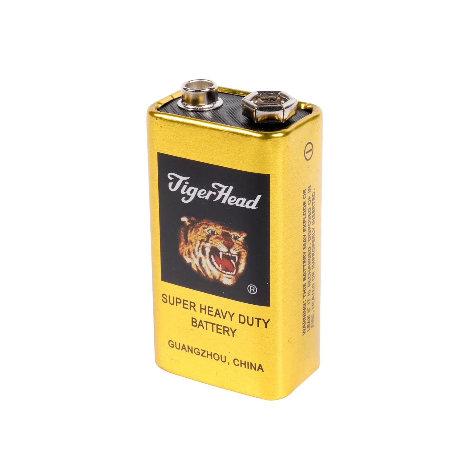 Tiger Head 9V 6f22 Carbon Zinc Metal Remote Control Battery