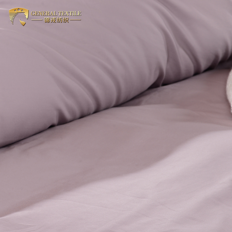 New Cotton Plain Dyed Color Bedding Set, Hotel Linen Bed Sheet Set (JRD661)