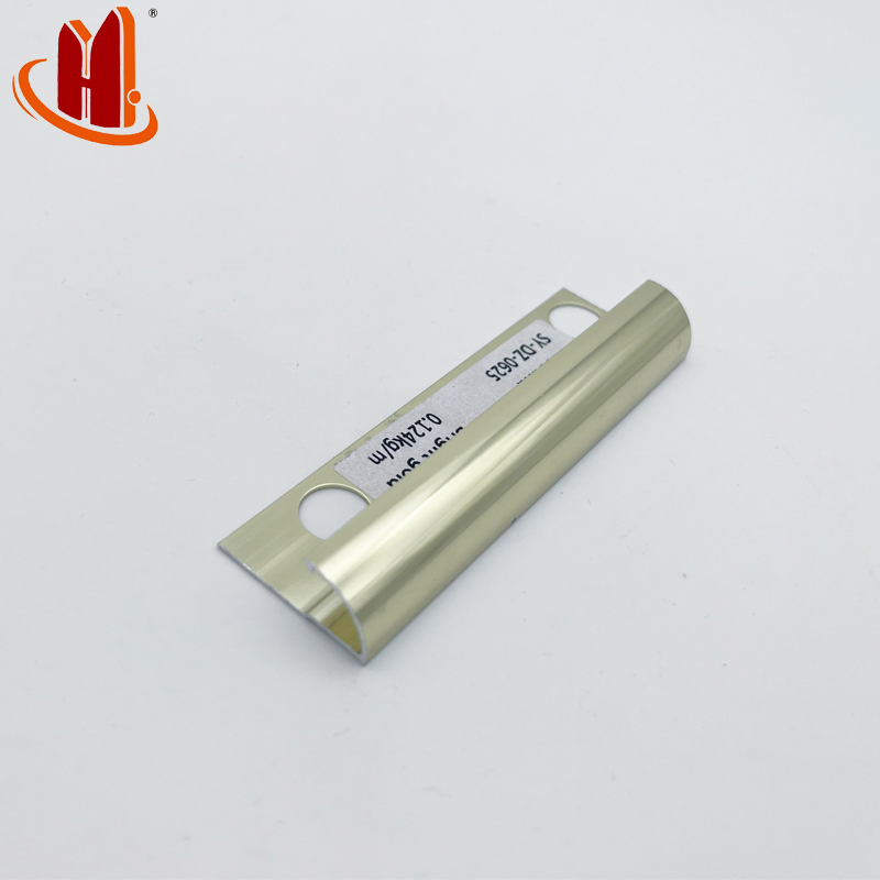 Customized Hot Selling Shape Aluminium Tile Trims for Interior Decoration