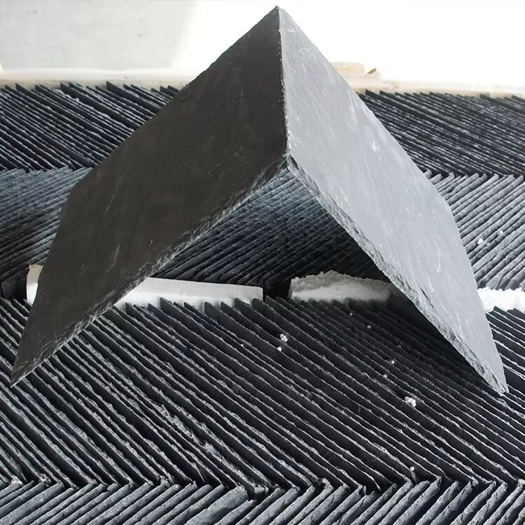 Factory Direct Sales, Cheap Cost, Natural Black Slate Roof Tiles