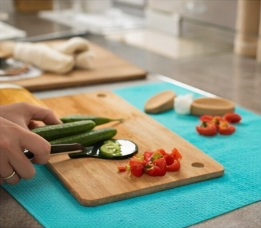 Heat-Resistant Polypropylene Reusable Dining Mats with Customizable Thickness