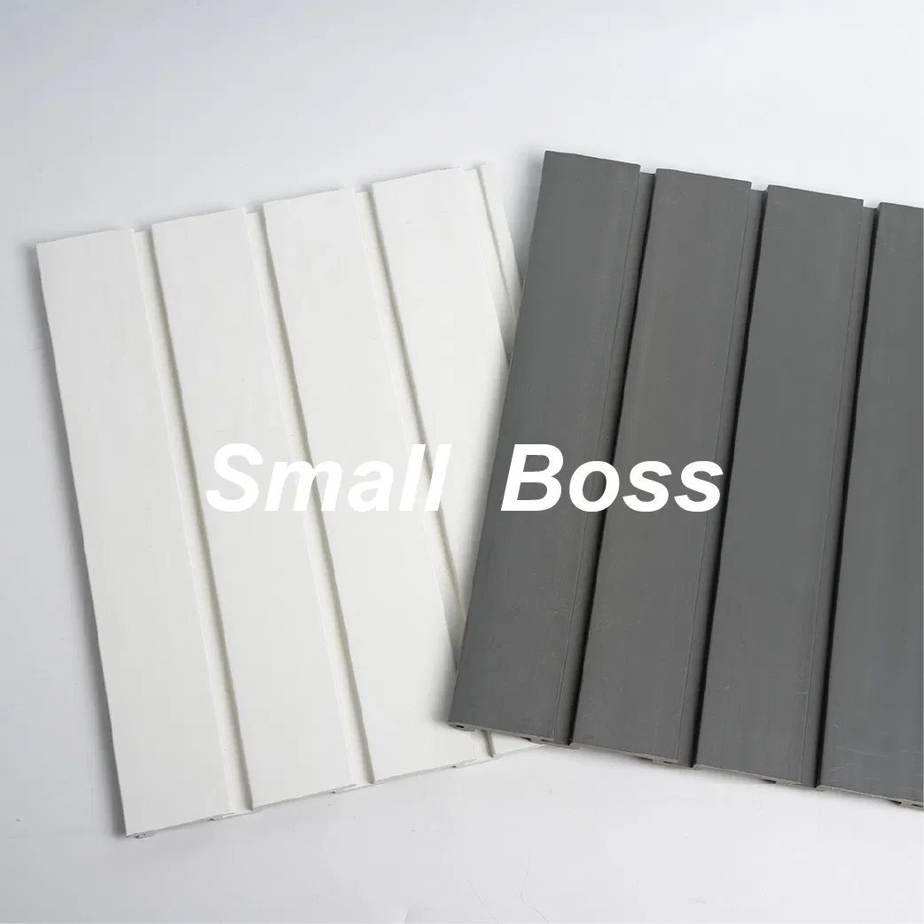 Factory Direct Sale Durable PVC Storage Board Display Slatwall Panel Foam PVC Decorative Mouldings