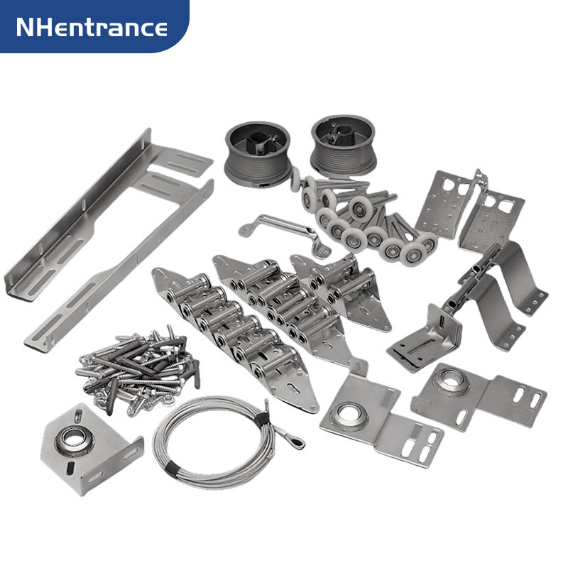 Spot Supply Galvanized Steel Wear Resistance Noise Reduction Garage Door Hardware Accessory for Residential and Commercial Garage Doors