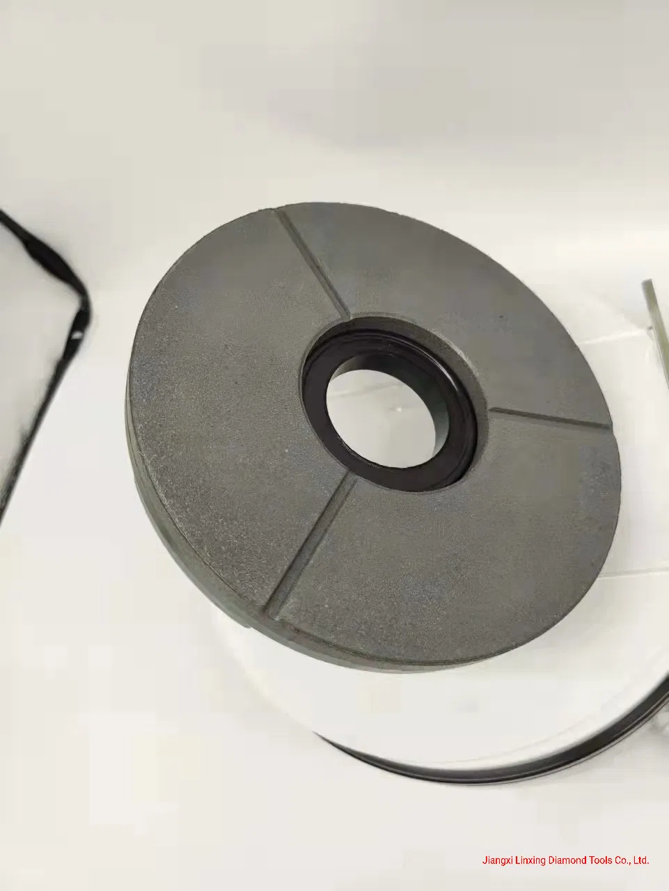 8'' Black Buff White Buff Polishing Disc Wheel Abrasive for Granite