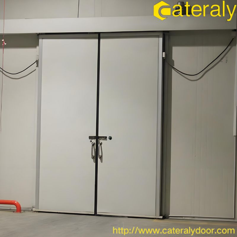 Smart Automatic Sliding Door for Cold Storage Solutions