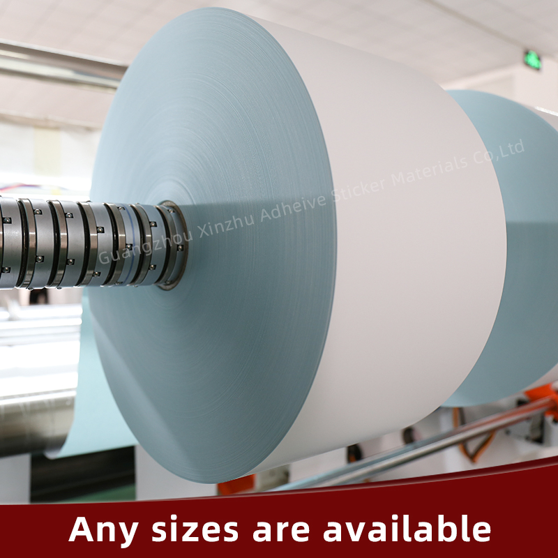 Xinzhu Factory Hot Selling Blank Barcode Label Thermal Printing Label Matarial