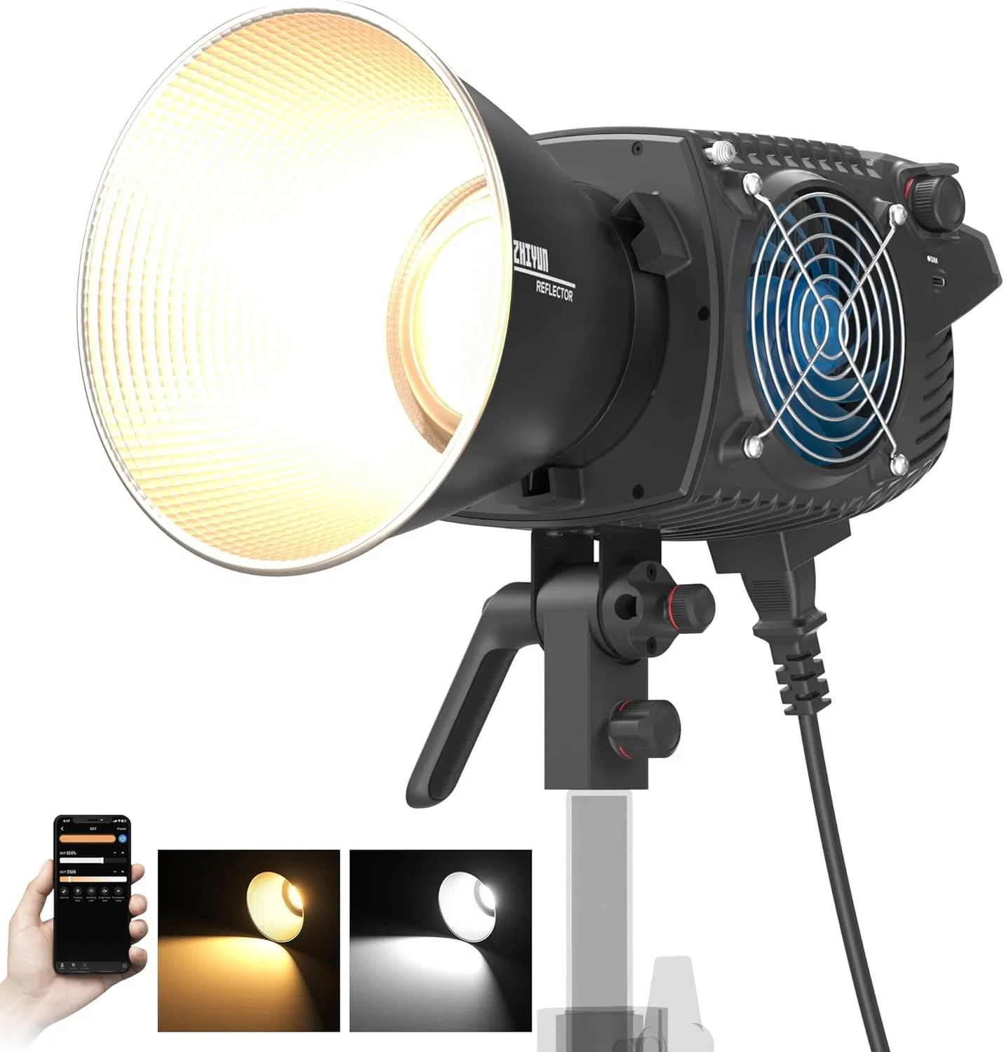 Светодиодный свет ZHIYUN Molus B100, 100Вт, 2700K-6500K