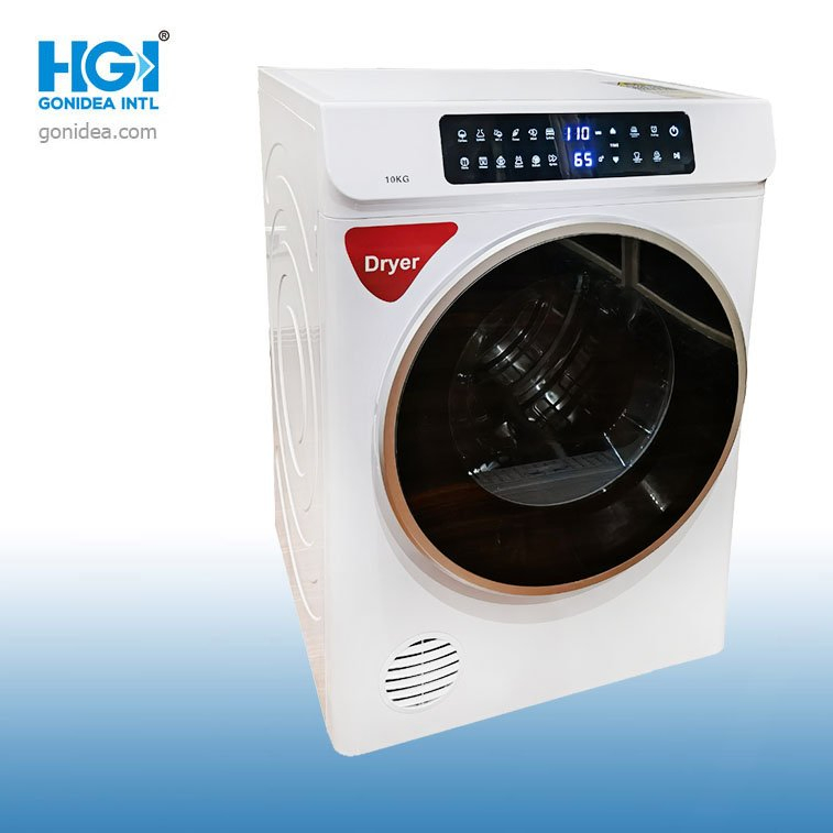 LED Display Round Door 7kg Capacity Clothes Dryer Machine Asc70-3/Asc90-3