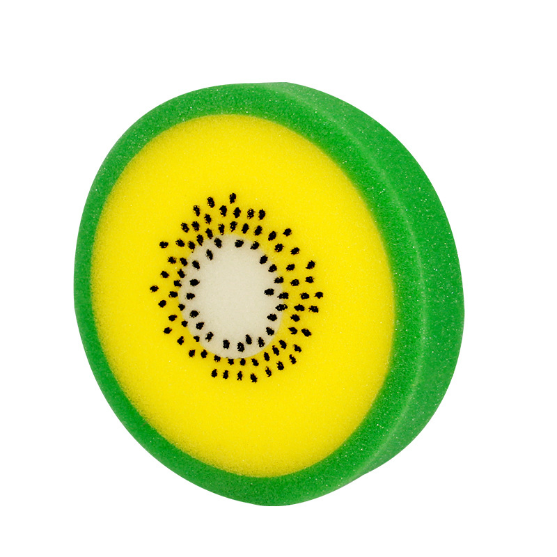 Bath Sponge Fruit Shape Shower Scrubber Ball Strawberry Mango Pear