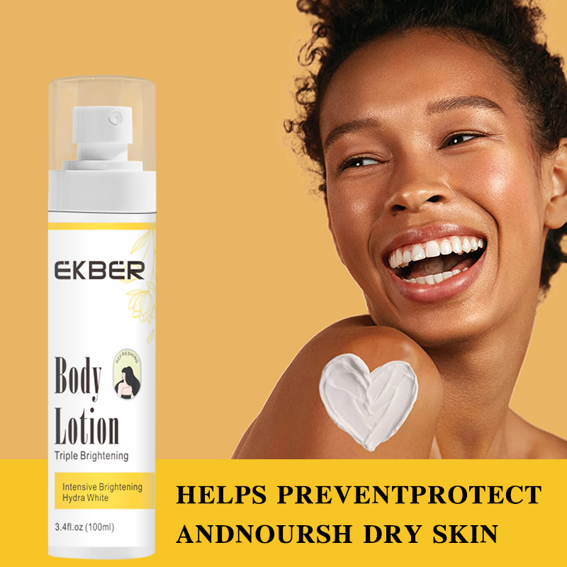 Hot-Sale Products Body Skin Care Brightening Whitening Body Lotion Fragrance Herbal Orange Skin Moisturizing Cream