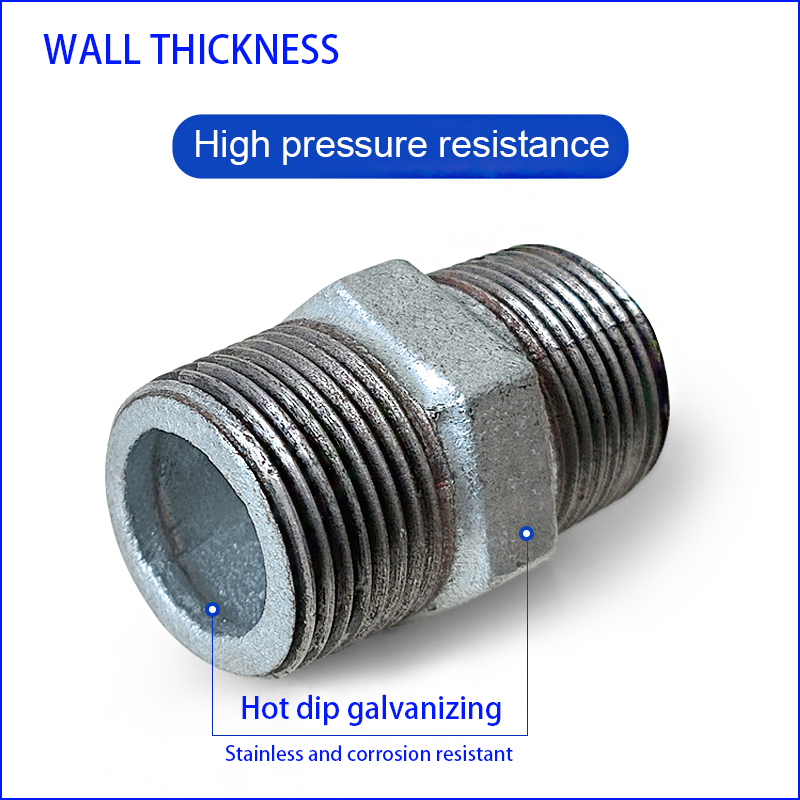 Hot Sales Malleable Cast Iron Pipe Fittings Nipple