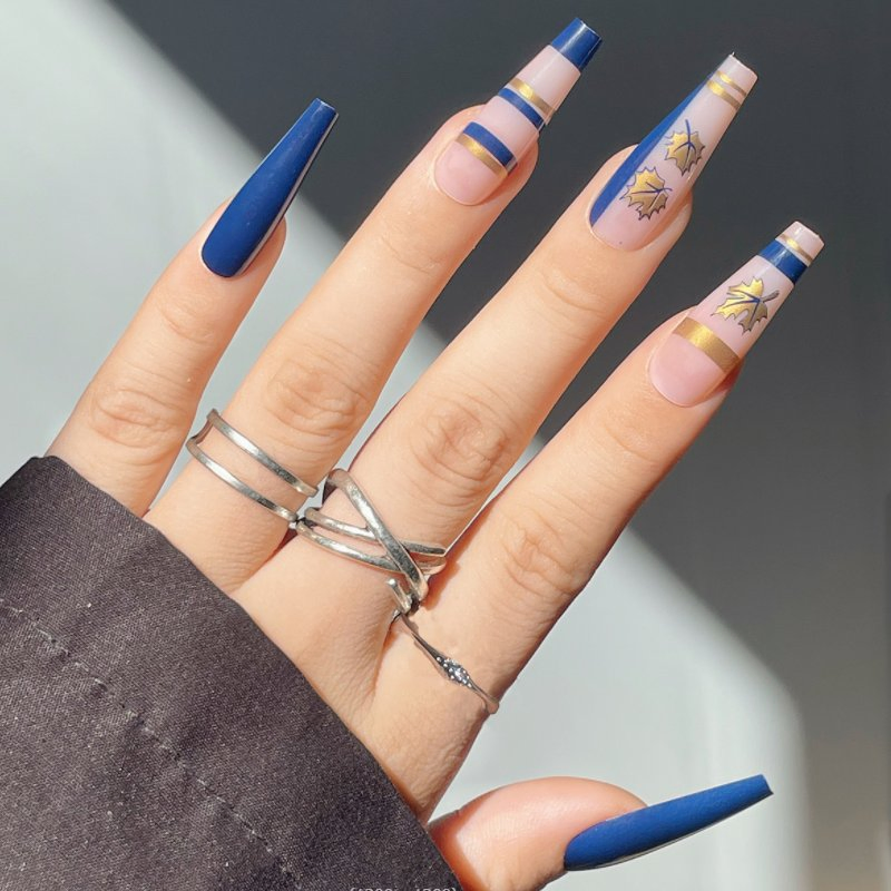 24 Colors Fake Nails Trendy Press on Nails Private Label Fake Nail