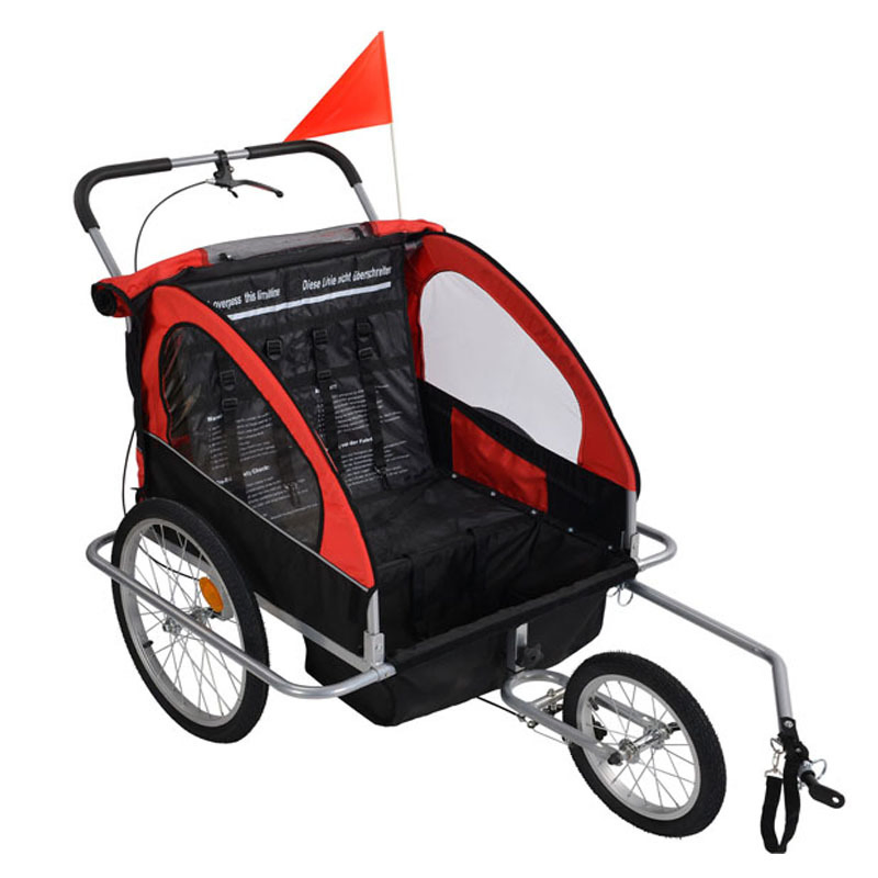 Bicycle Trailerbike Trailer Dogs Pet Stroller Bike Child Carrier