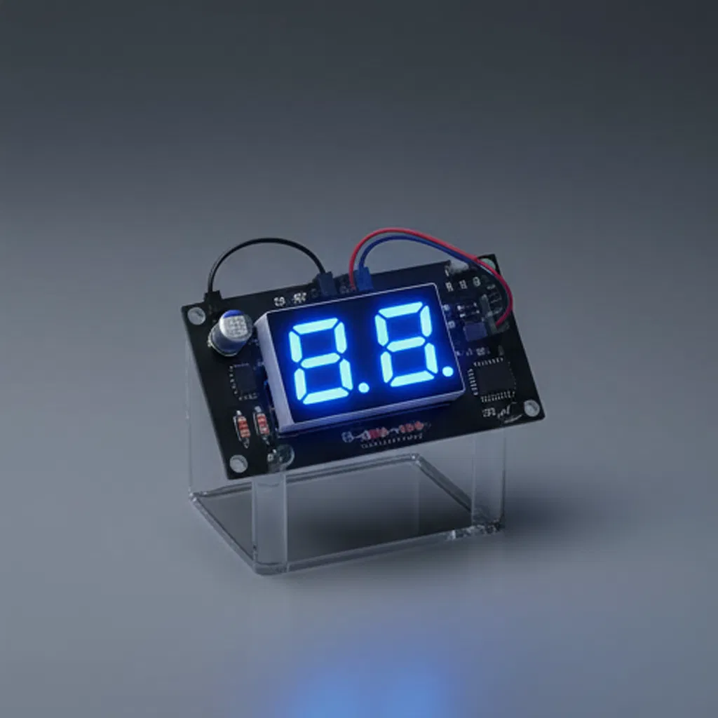 7mm 2-Digit Blue 7-Segment LED Display, Common Cathode