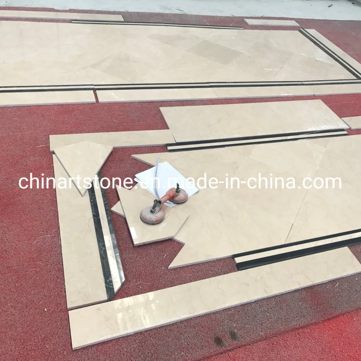 Grey/Black/Beige/ Golden/ White Marble Tile for Flooring