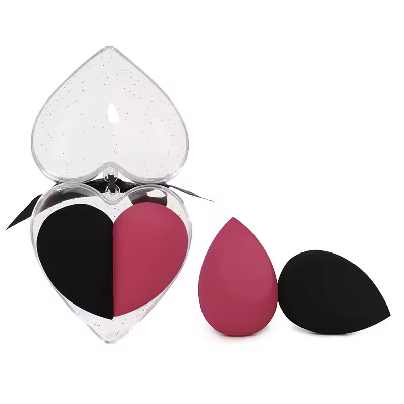 Ditong Heart Shaped Cosmetic Egg Puff
