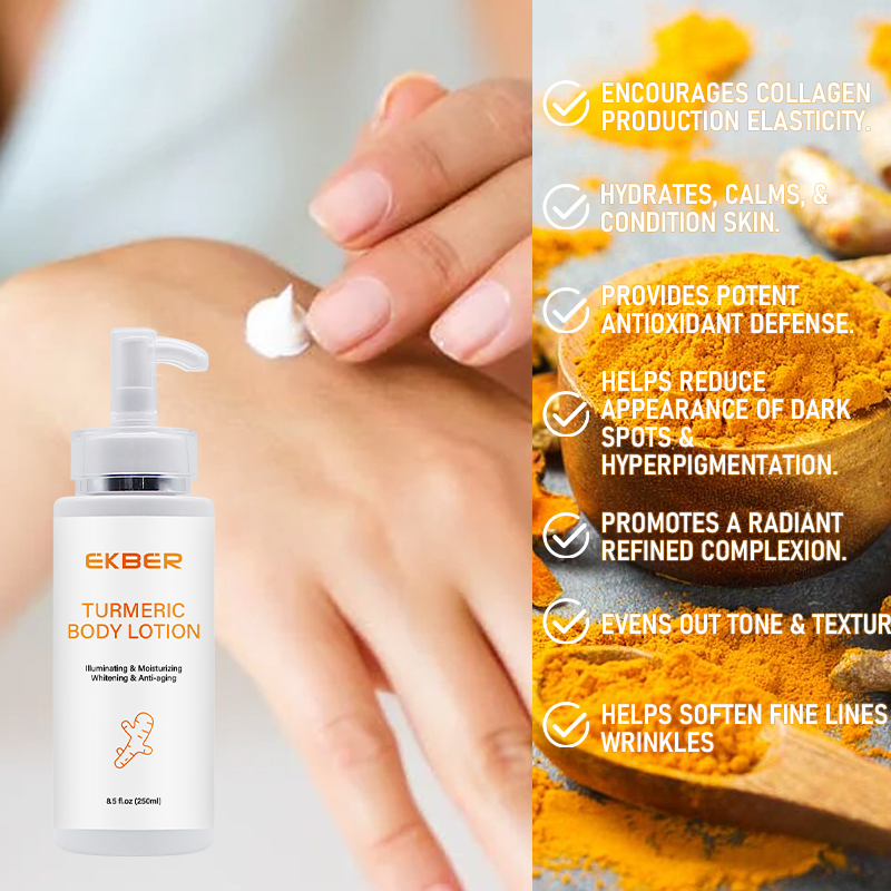 Body Cream Bleaching Whitening Turmeric Body Lotion Easy Glow